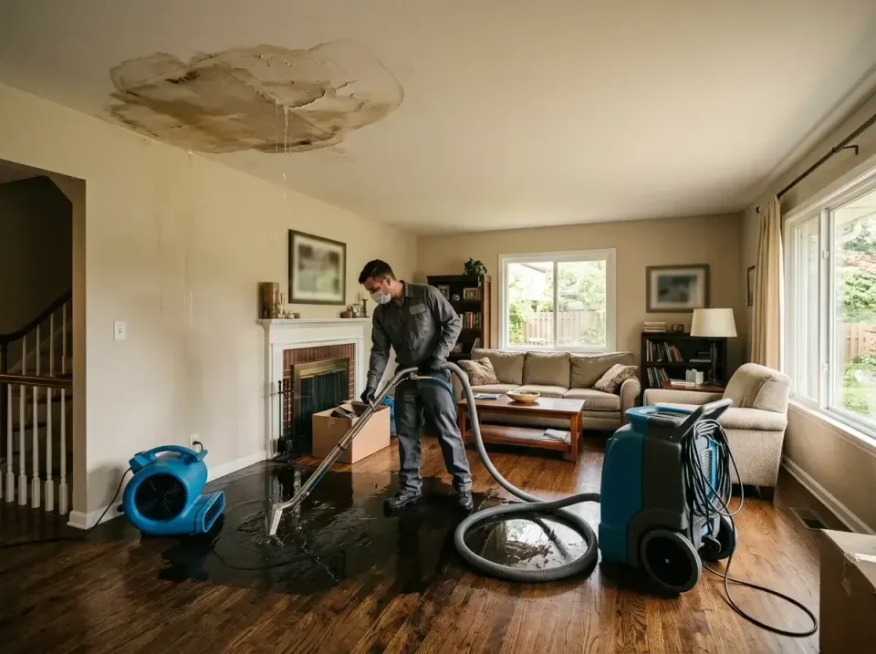attic-pipe-burst-ceiling-drip-008 — frequently asked questions, Water Damage Restoration & Carpet Care in Peshtigo, WI